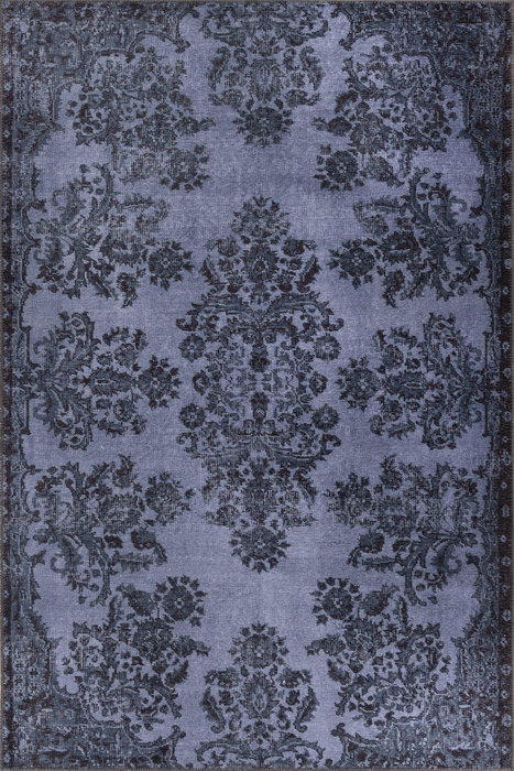 Conceptum Folk Chenille Azul Marino 75 x 230 cm